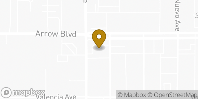 Map showing the location of 7-Eleven in Fontana, CA 92335