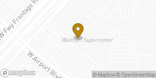 Map showing the location of McDonald's in Stafford, TX 77477