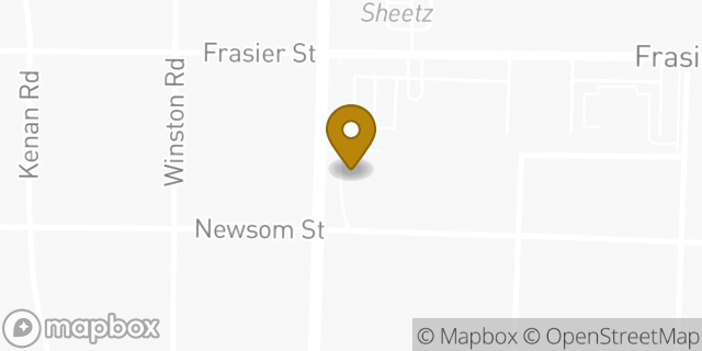 Map showing the location of KinderCare in Durham, NC 27704