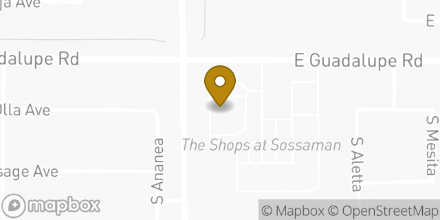 Map showing the location of CVS Pharmacy in Mesa, AZ 85212