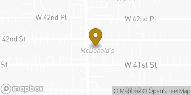 Map showing the location of McDonald's in Hialeah, FL 33012