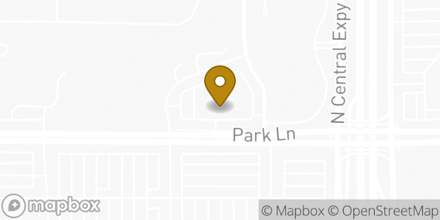 Map showing the location of Panera Bread in Dallas, TX 75225