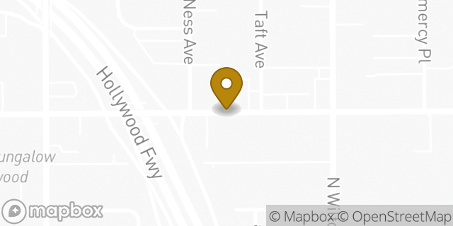 Map showing the location of ATM 7ELEVEN-FCTI in Hollywood, CA 90028
