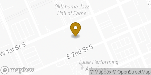 Map showing the location of QuikTrip in Tulsa, OK 74103