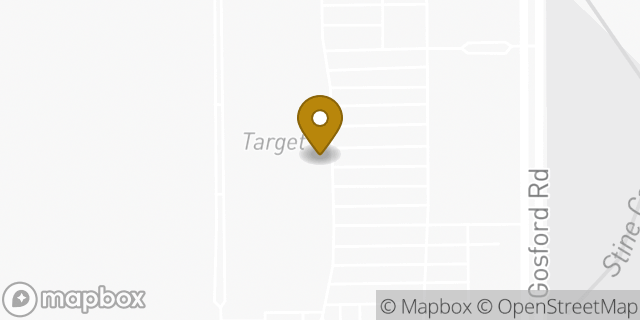 Map showing the location of Target in Bakersfield, CA 93313
