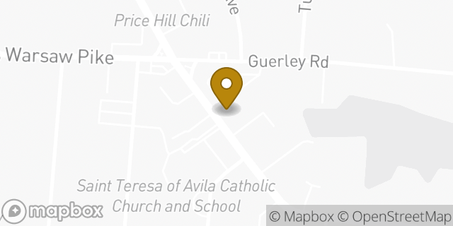 Map showing the location of CVS Pharmacy in Cincinnati, OH 45238