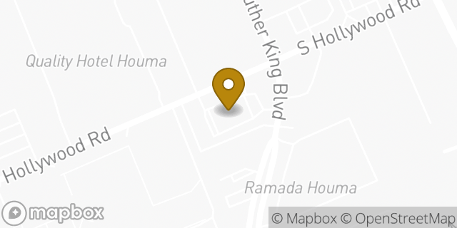 Map showing the location of Walgreens in Houma, LA 70360
