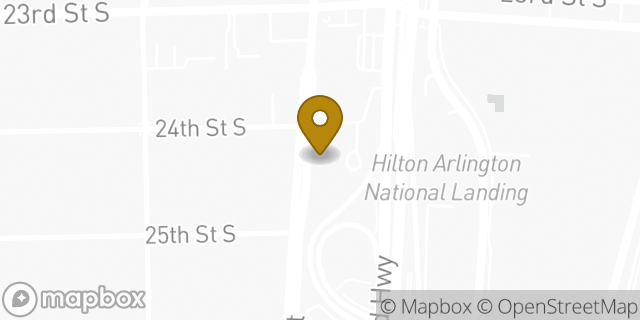 Map showing the location of CVS Pharmacy in Arlington, VA 22202
