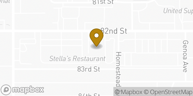 Map showing the location of AutoZone in Lubbock, TX 79424
