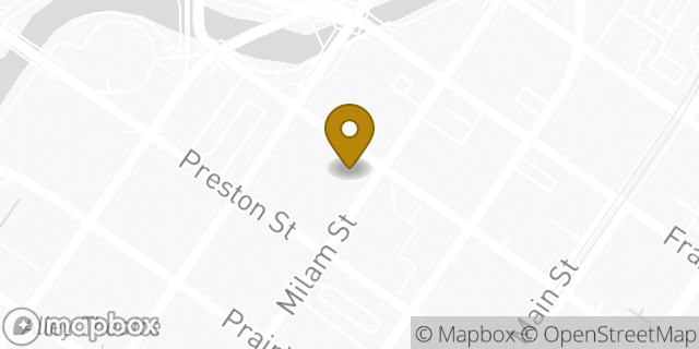 Map showing the location of CVS Pharmacy in Houston, TX 77002