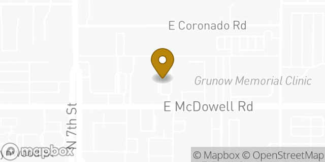 Map showing the location of Sonic Drive In in Phoenix, AZ 85006