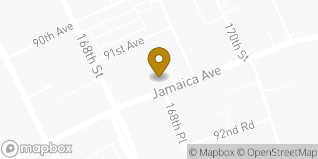 Map showing the location of Marshalls in Jamaica, NY 11432