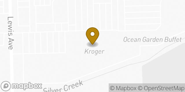 Map showing the location of Kroger in Toledo, OH 43612