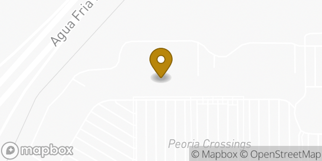 Map showing the location of Target Optical in Peoria, AZ 85305