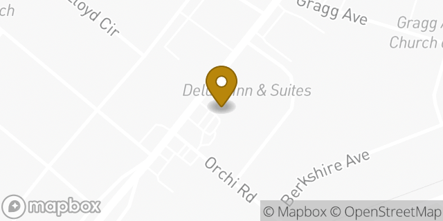 Map showing the location of Amazon Locker - Mehmet in Memphis, TN 38108