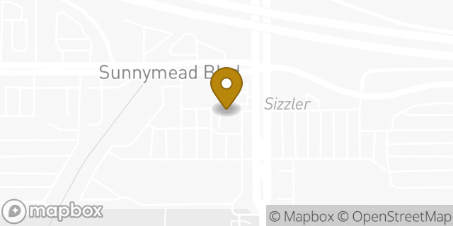 Map showing the location of Amazon Locker - Men in Moreno Valley, CA 92553