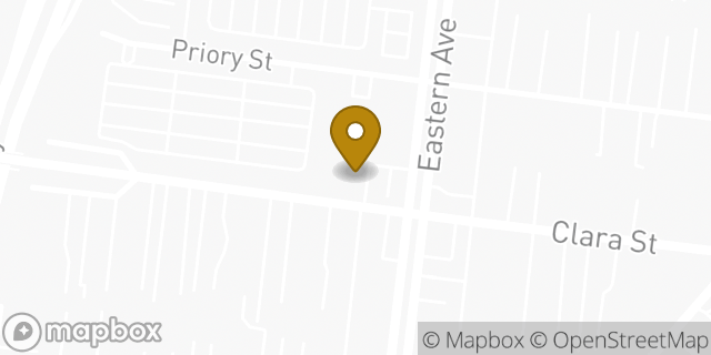 Map showing the location of Amazon Locker - Kamal in Bell Gardens, CA 90201