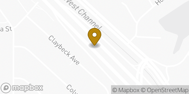 Map showing the location of Olive Garden in Burbank, CA