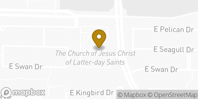 Map showing the location of The Church of Jesus Christ of Latter-day Saints in Queen Creek, AZ 85142