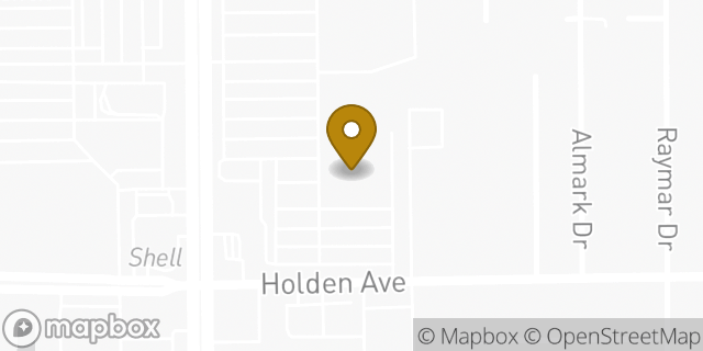 Map showing the location of AutoZone in Orlando, FL 32839