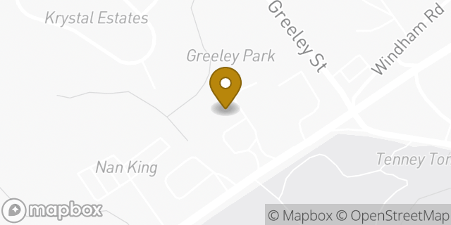 Map showing the location of Amazon Locker - Mirthful in Hudson, NH 03051