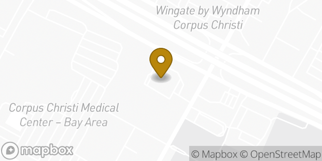 Map showing the location of ATM Walgreens in Corpus Christi, TX 78412