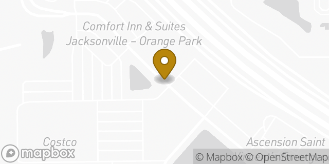 Map showing the location of ATM Costco in Jacksonville, FL 32244