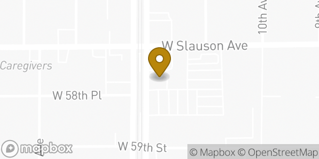 Map showing the location of Kids Foot Locker in Los Angeles, CA 90043