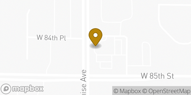 Map showing the location of Subway in Sioux Falls, SD 57108