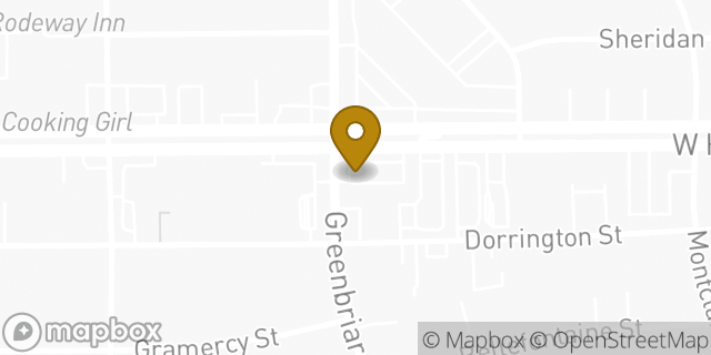 Map showing the location of Whataburger in Houston, TX 77030