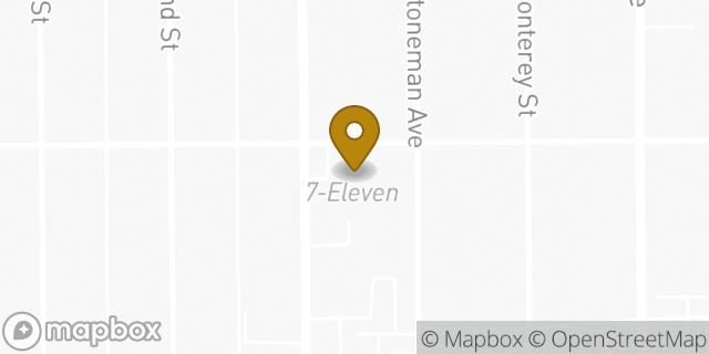 Map showing the location of ATM 7ELEVEN-FCTI in Alhambra, CA 91801