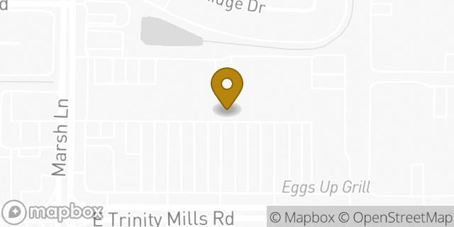 Map showing the location of Amazon Locker - Agnese in Dallas, TX 75287