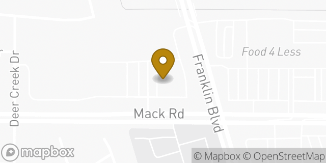 Map showing the location of ATM Walgreens in Sacramento, CA 95823