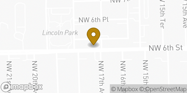 Map showing the location of Amazon Locker - Graz in Fort Lauderdale, FL 33311