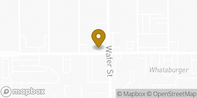 Map showing the location of Dunkin' Donuts in Pasadena, TX 77502