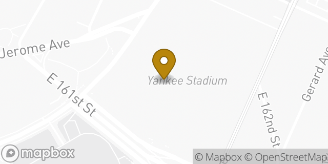 Map showing the location of Delta SKY360° Suite in Bronx, NY 10451