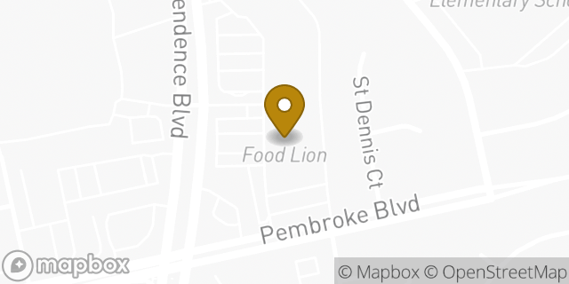 Map showing the location of Coinme in Virginia Beach, VA 23455