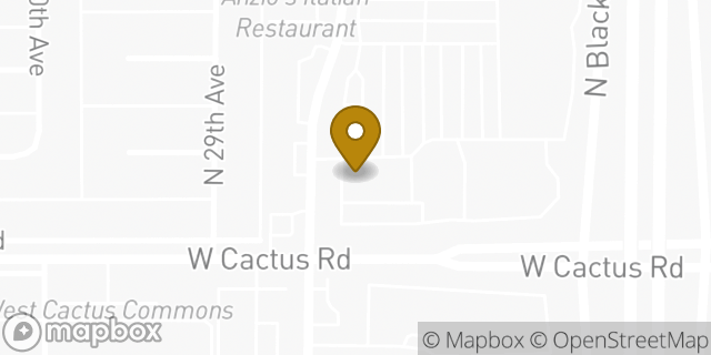 Map showing the location of Amazon Locker - Andrew in Phoenix, AZ 85029