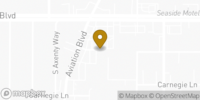 Map showing the location of Uber Redondo in Redondo Beach, CA 90278