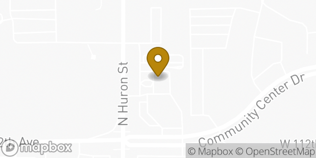 Map showing the location of Amazon Locker - Abhinav in Denver, CO 80234