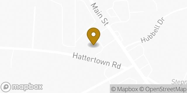 Map showing the location of Amazon Locker - Fayetteville in Monroe, CT 06468