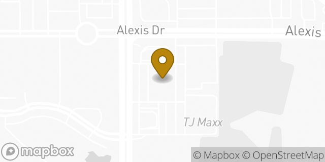 Map showing the location of Starbucks in Dallas, TX 75254
