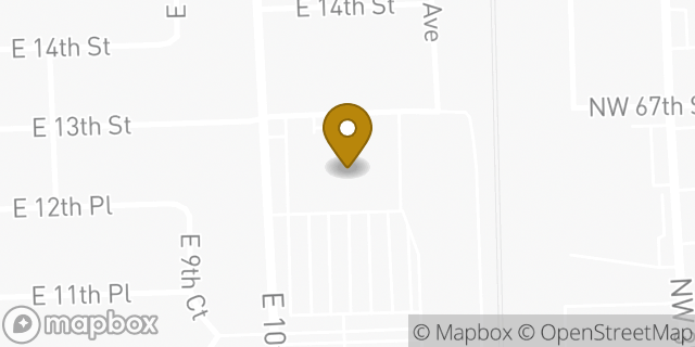Map showing the location of Coinme in Hialeah, FL 33010