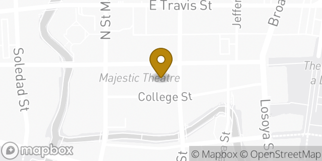 Map showing the location of Subway in San Antonio, TX 78205