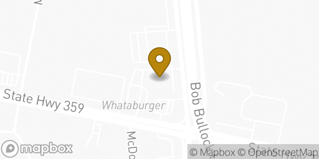 Map showing the location of EZ Pawn in Laredo, TX 78043