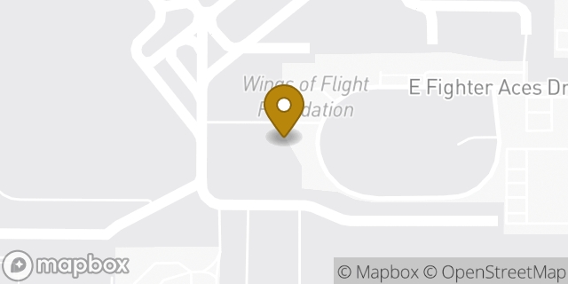 Map showing the location of National Car Rental in Mesa, AZ 85215