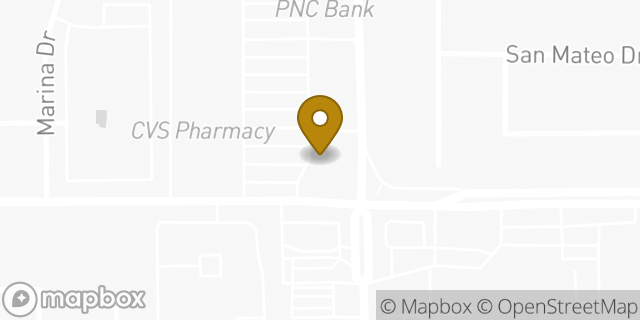 Map showing the location of McDonald's in Modesto, CA 95355