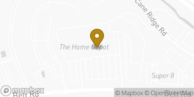 Map showing the location of The Home Depot in Antioch, TN 37013