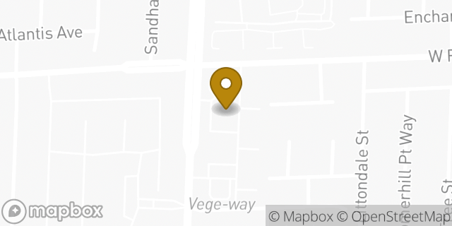 Map showing the location of Amazon Locker - Patent in Las Vegas, NV 89139