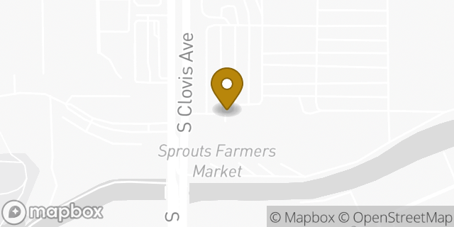 Map showing the location of Sprouts Farmers Market in CA 93727